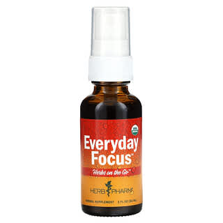 Herb Pharm, Herbs on the Go, Everyday Focus, 1 fl oz (30 ml)