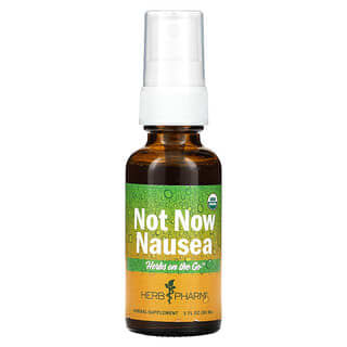 Herb Pharm, Herbs on the Go, Not Now Nausea, 1 fl oz (30 ml)
