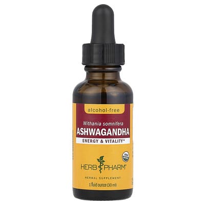 Herb Pharm, Ashwagandha, Alcohol-Free, 1 fl oz (30 ml)