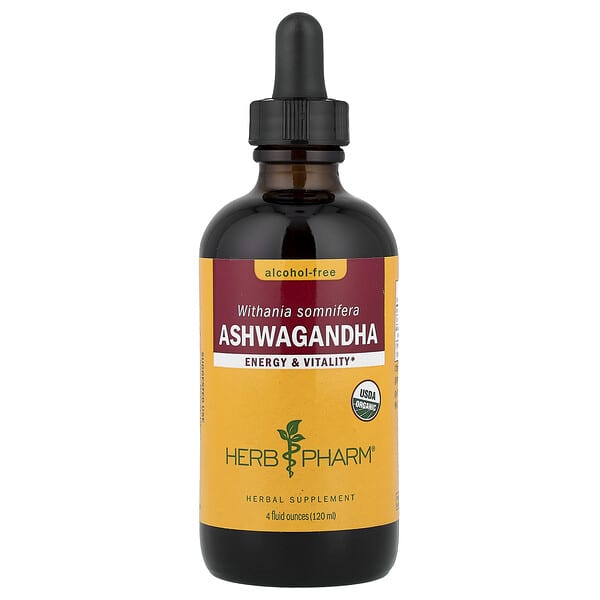 Ashwagandha, Alcohol-Free, 4 fl oz (120 ml)