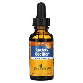 هرب فارم‏, Anxiety Soother, Orange, 1 fl oz (30 ml)