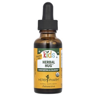 Herb Pharm, Kids, Herbal Hug, Sem Álcool, 1 Oz Fluida (30 ml)