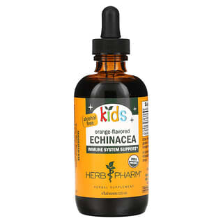 Herb Pharm, Kids Echinacea, Alcohol Free, Orange , 4 fl oz (120 ml)