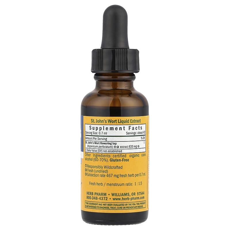 セントジョンズワート、30ml（1液量オンス）