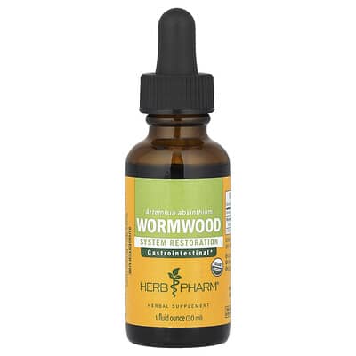 Herb Pharm, Wormwood Liquid Extract, 1 fl oz (30 ml) (395 mg per serving)