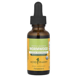 Herb Pharm, Wormwood Liquid Extract, flüssiger Wermutextrakt, 395 mg, 30 ml (1 fl. oz.)