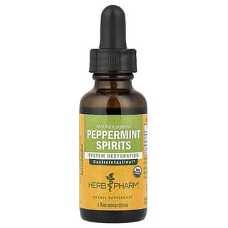 Herb Pharm, Peppermint Spirits, Pfefferminz-Spirituosen, 584 mg, 30 ml (1 fl. oz.)