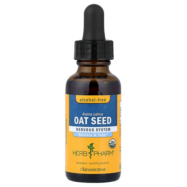 Herb Pharm, Oat Seed, Alcohol-Free, 1 fl oz (30 ml) — product photo 1