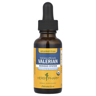 Herb Pharm, Valeriana, libre de alcohol, 1 fl oz (29.6 ml)