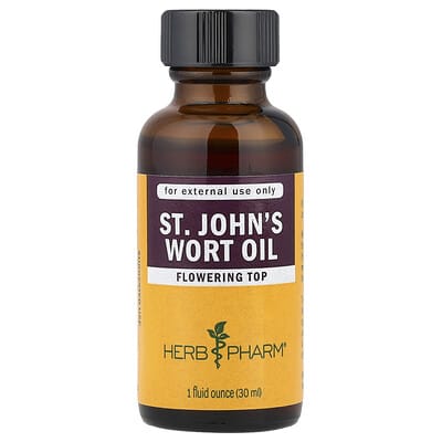 Herb Pharm, Hypericum perforatum Oil, 1 fl oz (30 ml)
