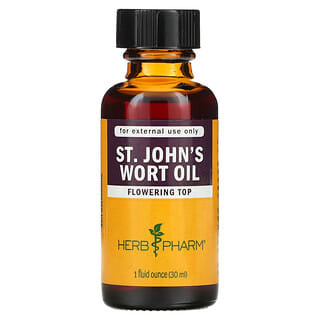 Herb Pharm, 세인트 존스 워트 오일, 1 fl oz (30 ml)