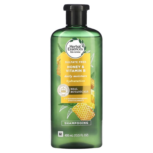 Herbal Essences, Bio:Renew，洗髮精，補水，蜂蜜和維生素 B，13.5 液量盎司（400 毫升）