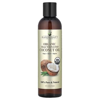 Handcraft Blends, Organic Fractionated Coconut Oil, 8 fl oz (236 ml)