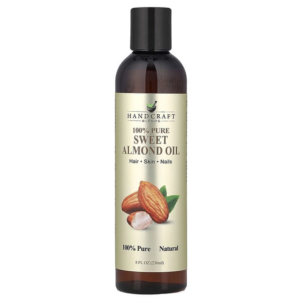 Handcraft Blends, 100% Pure Sweet Almond Oil, 8 fl oz (236 ml)