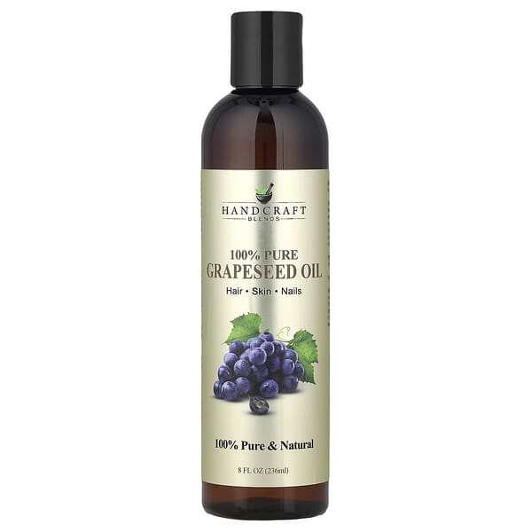 Handcraft Blends, 100% 순수 포도씨 오일, 236ml(8fl oz)