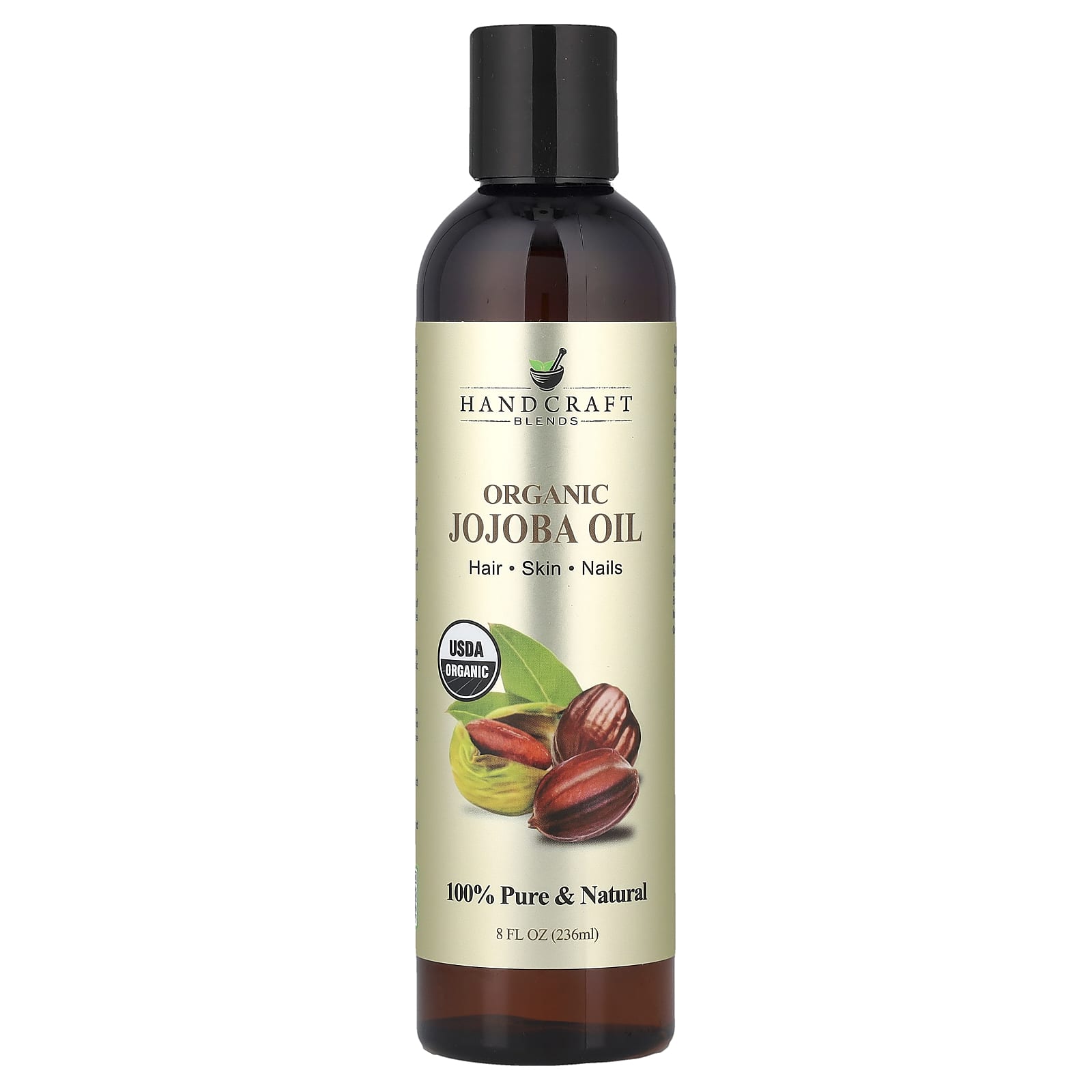 Organic Jojoba Oil, 8 fl oz (236 ml)
