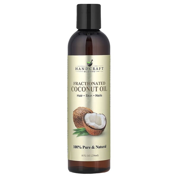 Handcraft Blends, Fractionated Coconut Oil, 8 fl oz (236 ml)