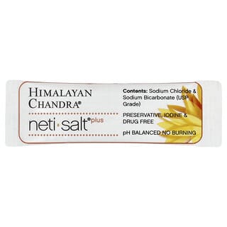 Himalayan Chandra, Sal Neti Salt Plus, Sobres fáciles de verter, 60 sobres, 2,16 g (0,07 oz)