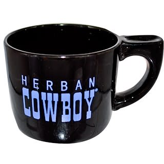 Herban Cowboy, Ceramic Shaving Mug, 1 Mug