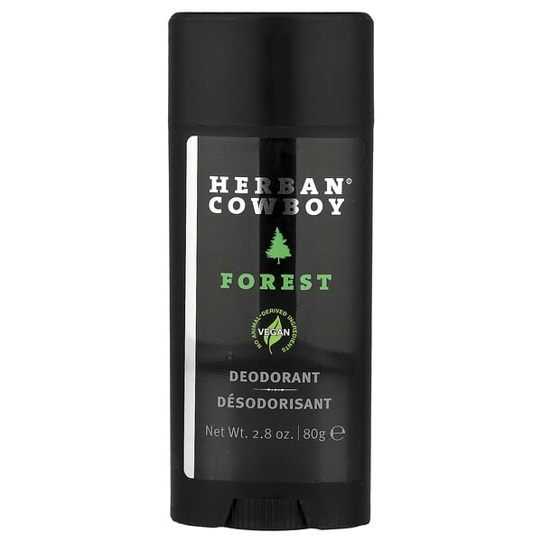 Herban Cowboy, 데오드란트, Forest, 2.8 oz (80 g)