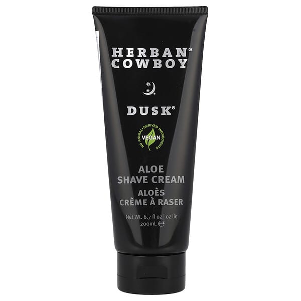Herban Cowboy, 알로에 셰이브 크림, Dusk®, 200ml(6.7fl oz)