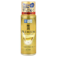 WASSER プレミアムローション &美容液 極潤プレミアムローション、クリア、170ml（5.7液量オンス）