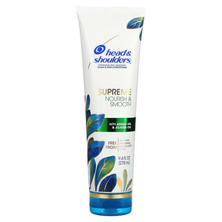 Head & Shoulders, Supreme, Scalp & Hair Conditioner, Nourish & Smooth with Argan Oil & Jojoba Oil, 9.4 fl oz (278 ml)