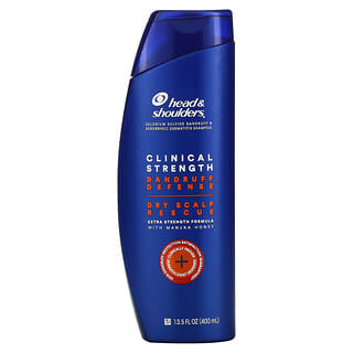 Head & Shoulders, Força Clínica, Shampoo Anti-Caspa, Couro Cabeludo Seco, 400 ml (13,5 fl oz)