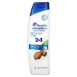 Head & Shoulders, 2 in 1 Shampoo + Conditioner, Dry Scalp Care, Infused with Almond Oil, 8.45 fl oz (250 ml)