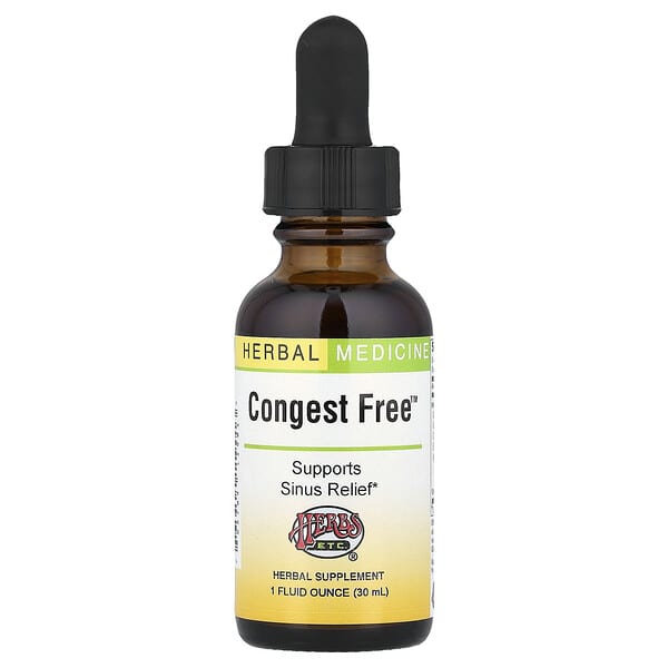 Herbs Etc., Congest Free™, 1 fl oz (30 ml)