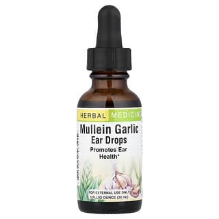 Herbs Etc., Mullein Garlic Ear Drops, 1 fl oz (30 ml)