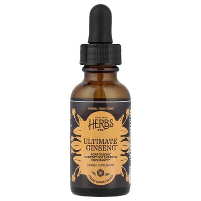 Herbs Etc., Ultimate Ginseng™, 1 fl oz (30 ml)