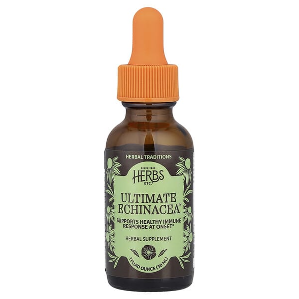 Herbs Etc., Ultimate Echinacea™, 1 fl oz (30 ml)