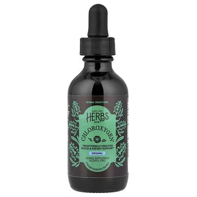 Herbs Etc., ChlorOxygen®, Original, Alcohol Free, 2 fl oz (59 ml)