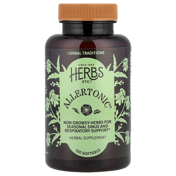 Herbs Etc., Allertonic®, 120 Yumuşak Kapsül