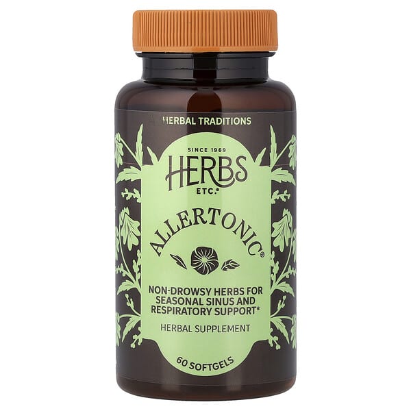 Herbs Etc. Allertonic®, 60 Softgels