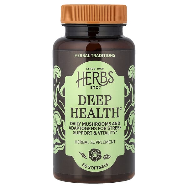 Herbs Etc., Deep Health®, 60 Softgels