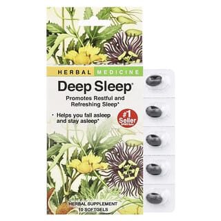 Herbs Etc., Deep Sleep®，10 粒軟膠囊