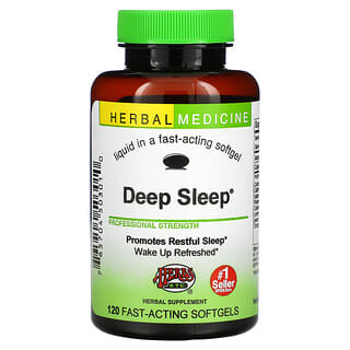 Herbs Etc., Deep Sleep، 120 كبسولة هلامية سريعة المفعول