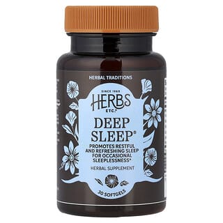 Herbs Etc., Deep Sleep®, 30 Softgels