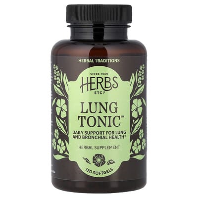 Herbs Etc., Lung Tonic™, 120 Softgels