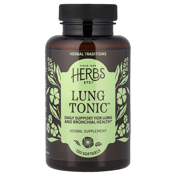 Herbs Etc. Lung Tonic™, 120 Softgels