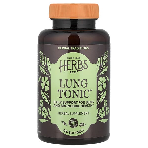 هربس إنك.‏, Lung Tonic ™ ، 120 كبسولة هلامية