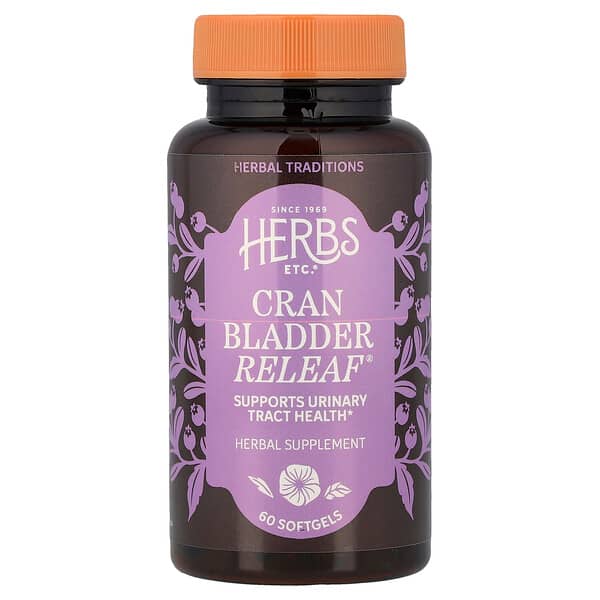 هربس إنك.‏, CranBladder ReLeaf® ، 60 كبسولة هلامية