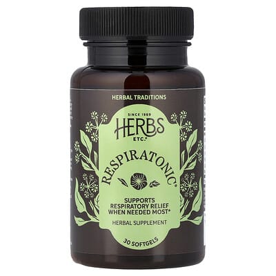Herbs Etc., Respiratonic®, 30 Softgels