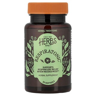 Herbs Etc., Respiratonic®, 30 Yumuşak Kapsül