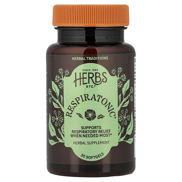 Herbs Etc., Respiratonic®, 30 Softgels