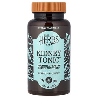 Herbs Etc., 신장 강장제, 소프트젤 60정
