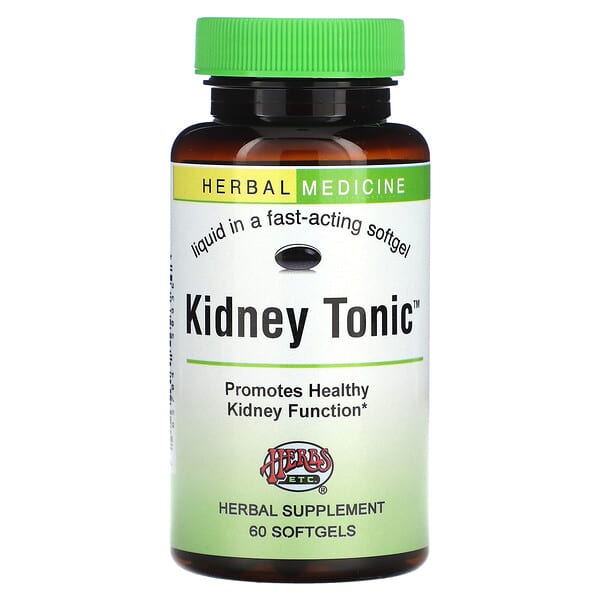 Herbs Etc., Kidney Tonic , 60 Softgels