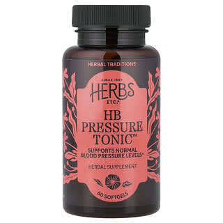 Herbs Etc., HB Pressure Tonic™, 60 Softgels